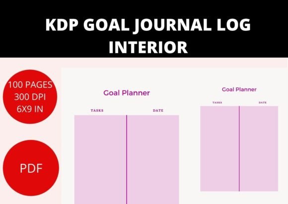 Download Kdp Goal Planner Interior Pdf - Goal planner Collection