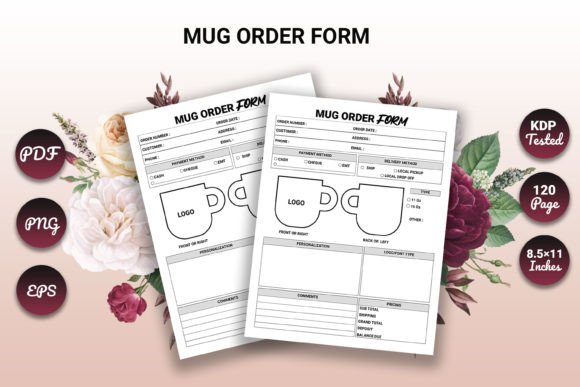 Download MUG ORDER FORM KDP Interior - Mug order form Collection