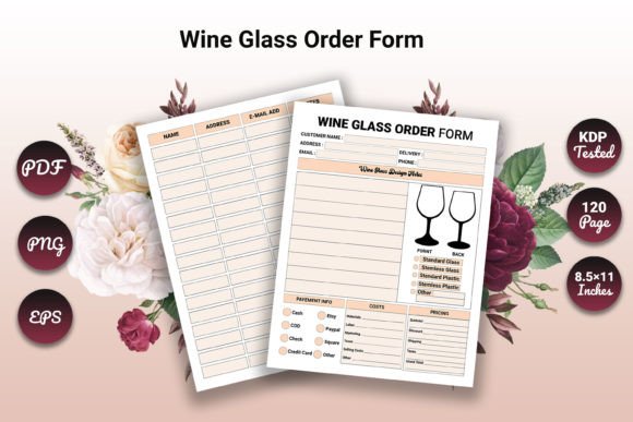 Download Wine Glass Order Form - Wine glass order form Collection