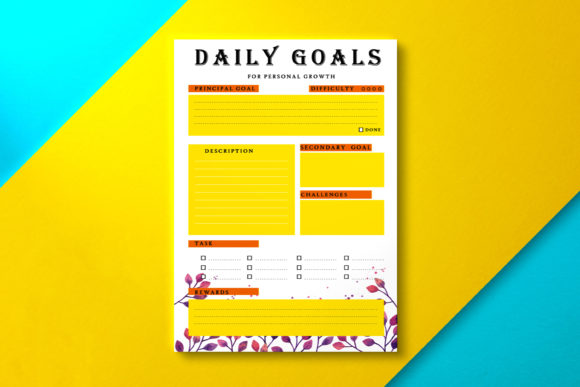 Download Daily Goal Planner Summer - Goal planner Collection