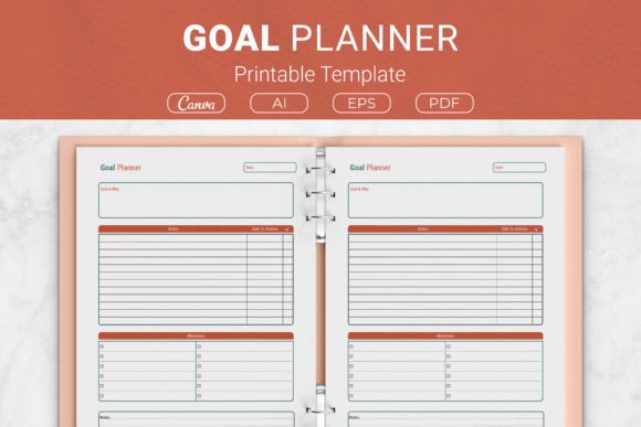 Download Goal Planner Printable Template - Goal planner Collection