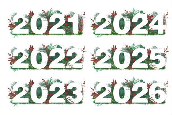 Download 2021-2026 Year Illustrations - Year Collection