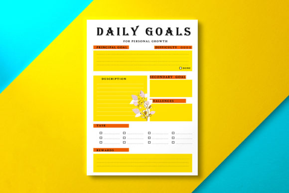 Download Daily Goal Planner Sun - Goal planner Collection