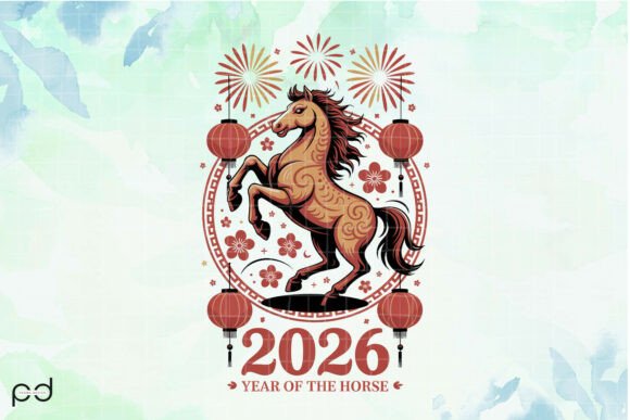 Download 2026 YEAR of the HORSE Graphics - Year Collection